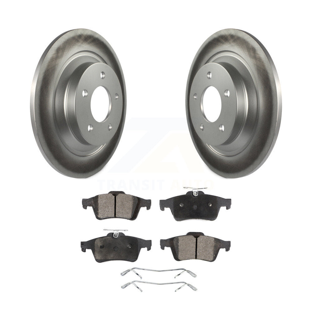 Coated Disc Rotors and Semi-Metallic Brake Pads Kit-KGF-101441 - Kit.bestparts.ca