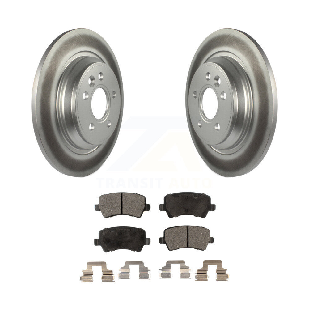 Coated Disc Rotors and Semi-Metallic Brake Pads Kit-KGF-101472 - Kit.bestparts.ca