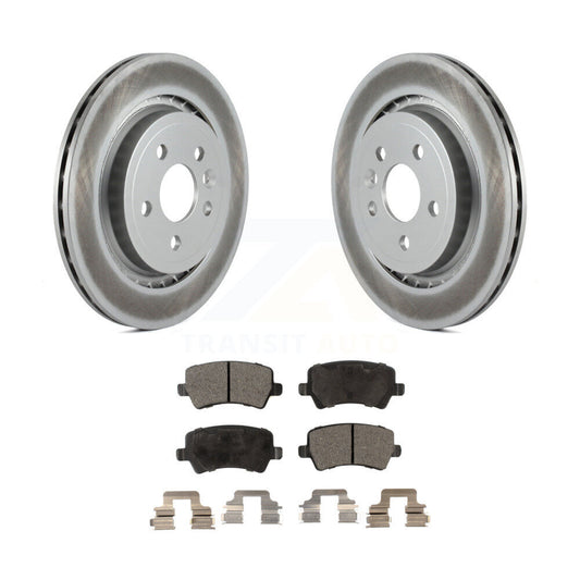 Coated Disc Rotors and Semi-Metallic Brake Pads Kit-KGF-101474 - Kit.bestparts.ca