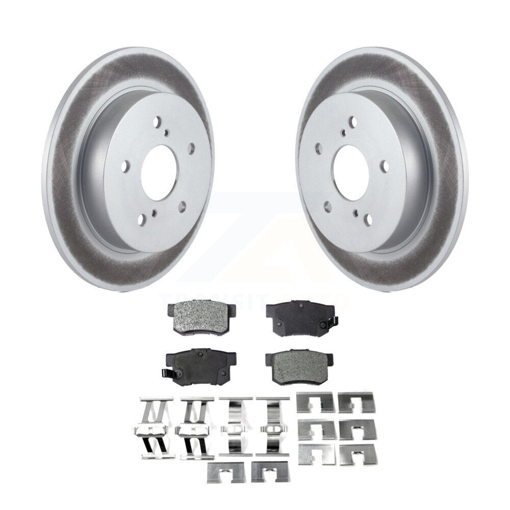 Coated Disc Rotors and Semi-Metallic Brake Pads Kit-KGF-101475 - Kit.bestparts.ca