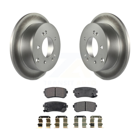 Coated Disc Rotors and Semi-Metallic Brake Pads Kit-KGF-101497 - Kit.bestparts.ca