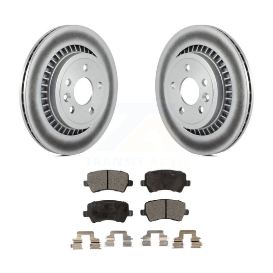 Coated Disc Rotors and Semi-Metallic Brake Pads Kit-KGF-101502 - Kit.bestparts.ca