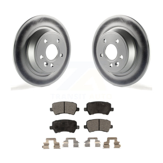 Coated Disc Rotors and Semi-Metallic Brake Pads Kit-KGF-101527 - Kit.bestparts.ca
