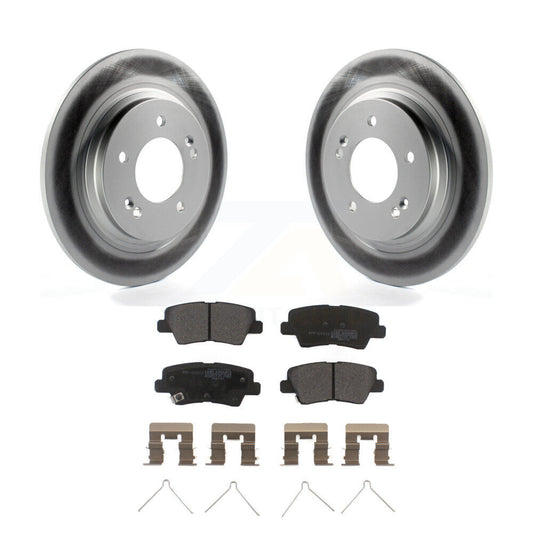Coated Disc Rotors and Semi-Metallic Brake Pads Kit-KGF-101544 - Kit.bestparts.ca