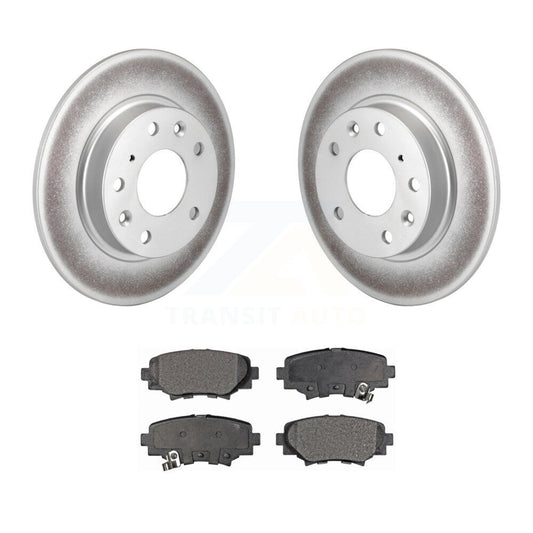 Coated Disc Rotors and Semi-Metallic Brake Pads Kit-KGF-101558 - Kit.bestparts.ca