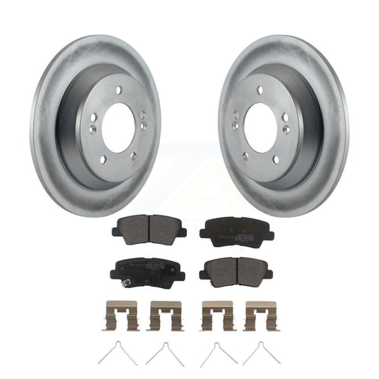 Coated Disc Rotors and Semi-Metallic Brake Pads Kit-KGF-101574 - Kit.bestparts.ca