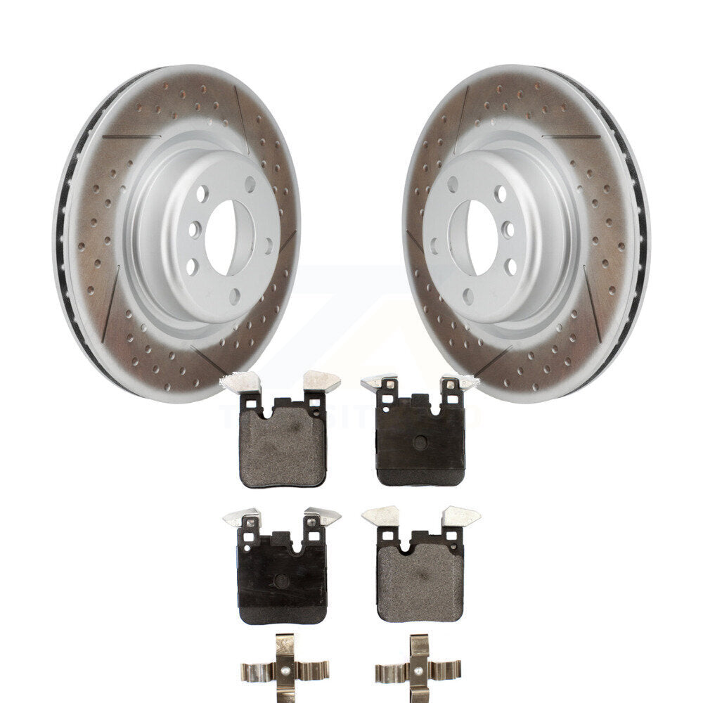 Coated Disc Rotors and Semi-Metallic Brake Pads Kit-KGF-101579 - Kit.bestparts.ca Kit.bestparts.ca