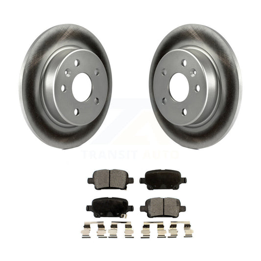 Coated Disc Rotors and Semi-Metallic Brake Pads Kit-KGF-101580 - Kit.bestparts.ca