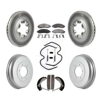 coated disc rotors and semi metallic brake pads-kgf-101589 - Kit.bestparts.ca