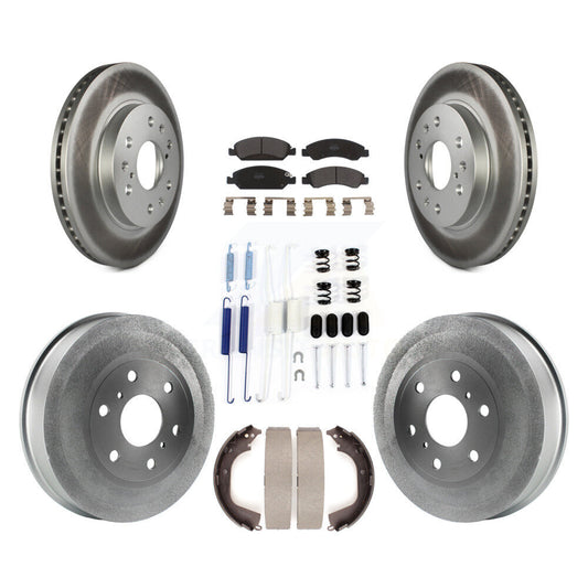 Coated Disc Rotors and Semi-Metallic Brake Pads Kit-KGF-101591 - Kit.bestparts.ca
