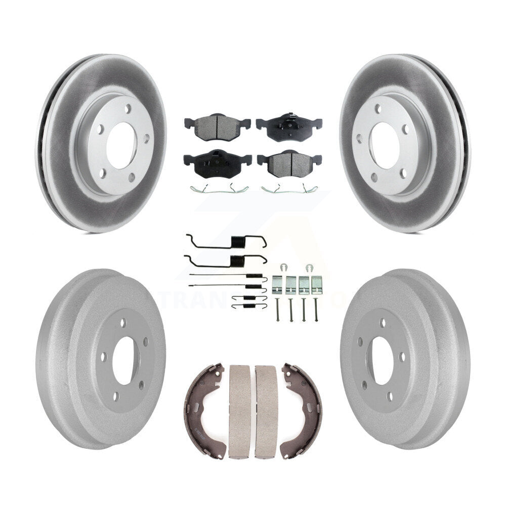 Coated Disc Rotors and Semi-Metallic Brake Pads Kit-KGF-101598 - Kit.bestparts.ca Kit.bestparts.ca