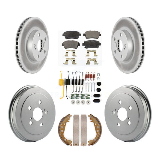 coated disc rotors and semi metallic brake pads-kgf-101629 - Kit.bestparts.ca