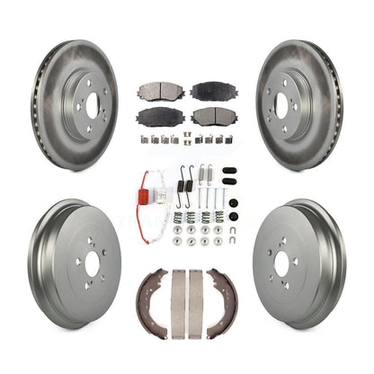 Coated Disc Rotors and Semi-Metallic Brake Pads Kit-KGF-101634 - Kit.bestparts.ca