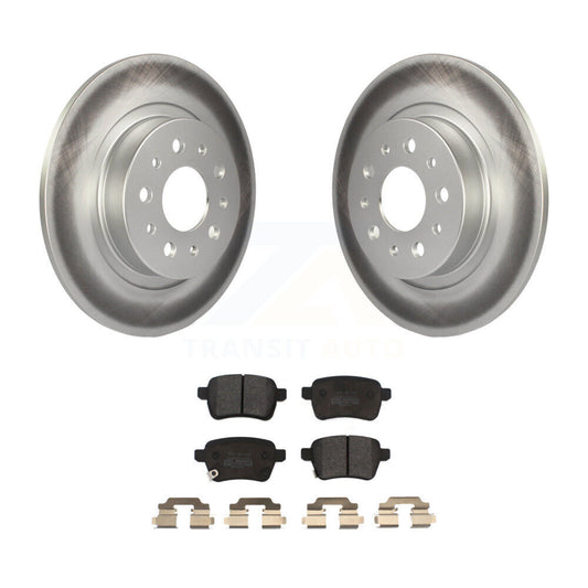 Coated Disc Rotors and Semi-Metallic Brake Pads Kit-KGF-101658 - Kit.bestparts.ca