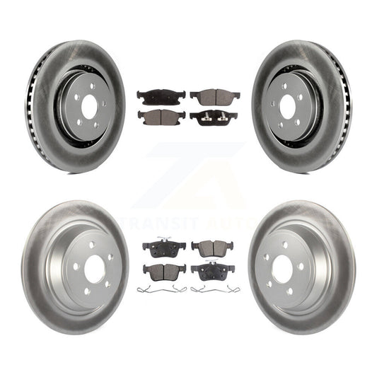 Disc Rotors and Semi-Metallic Brake Pads Kit-KGF-101667 - Kit.bestparts.ca