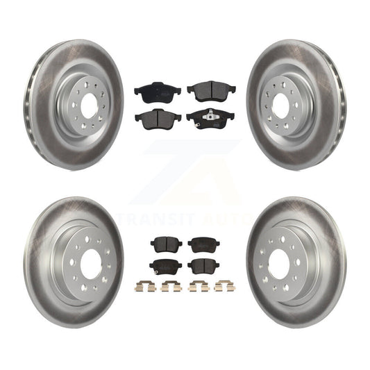 Disc Rotors and Semi-Metallic Brake Pads Kit-KGF-101668 - Kit.bestparts.ca