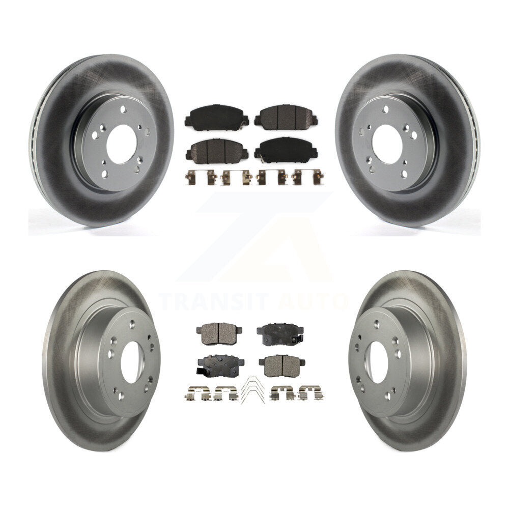 Disc Rotors and Semi-Metallic Brake Pads Kit-KGF-101672 - Kit.bestparts.ca