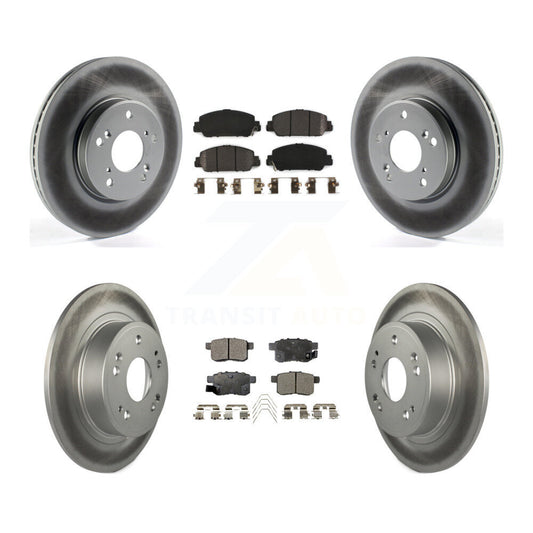 Disc Rotors and Semi-Metallic Brake Pads Kit-KGF-101672 - Kit.bestparts.ca