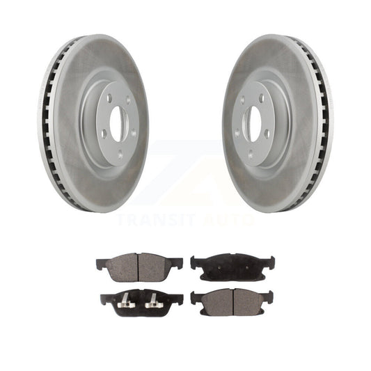 Coated Disc Rotors and Semi-Metallic Brake Pads Kit-KGF-101677 - Kit.bestparts.ca