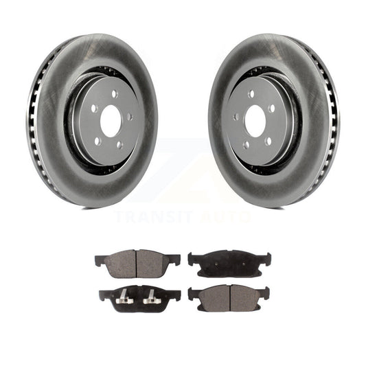 Coated Disc Rotors and Semi-Metallic Brake Pads Kit-KGF-101678 - Kit.bestparts.ca