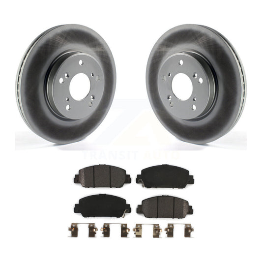 Coated Disc Rotors and Semi-Metallic Brake Pads Kit-KGF-101682 - Kit.bestparts.ca