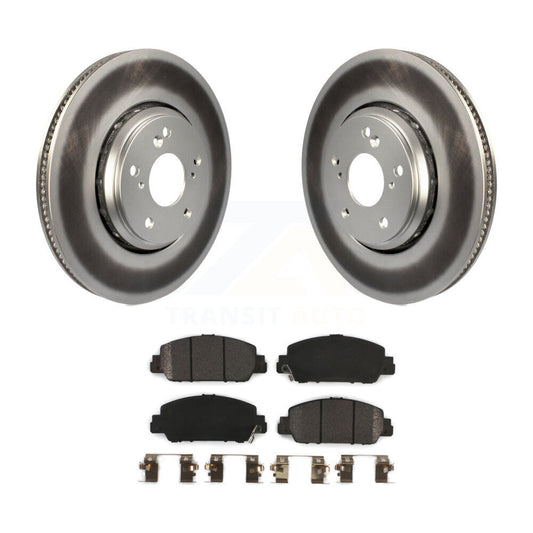 Coated Disc Rotors and Semi-Metallic Brake Pads Kit-KGF-101683 - Kit.bestparts.ca