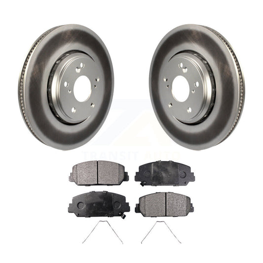 Coated Disc Rotors and Semi-Metallic Brake Pads Kit-KGF-101684 - Kit.bestparts.ca
