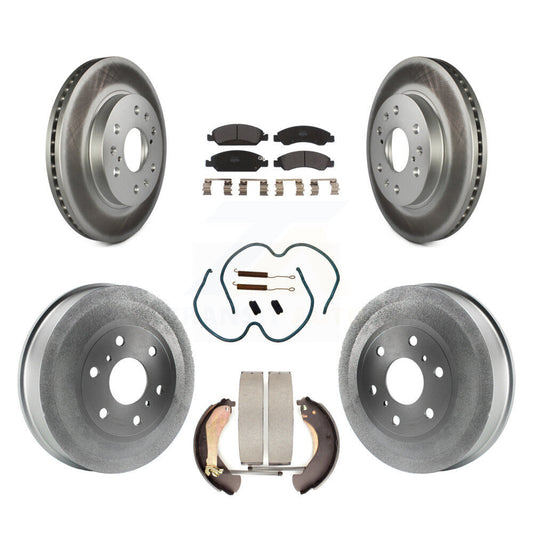 Coated Disc Rotors and Semi-Metallic Brake Pads Kit-KGF-101692 - Kit.bestparts.ca