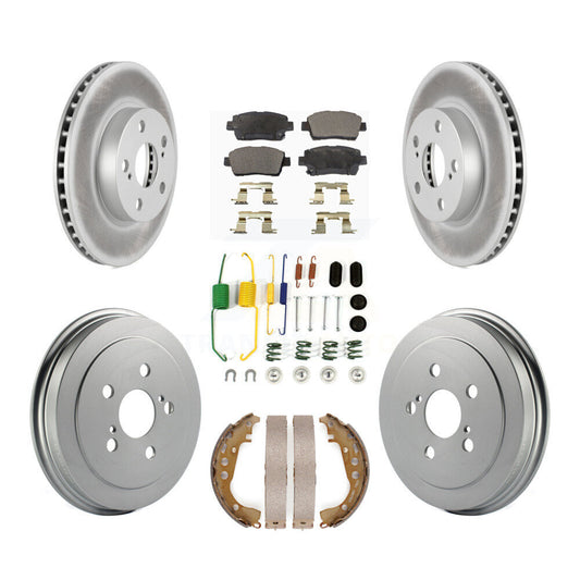 coated disc rotors and semi metallic brake pads-kgf-101705 - Kit.bestparts.ca