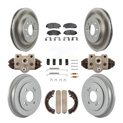 Coated Disc Rotors and Semi-Metallic Brake Pads Kit-KGF-101717 - Kit.bestparts.ca