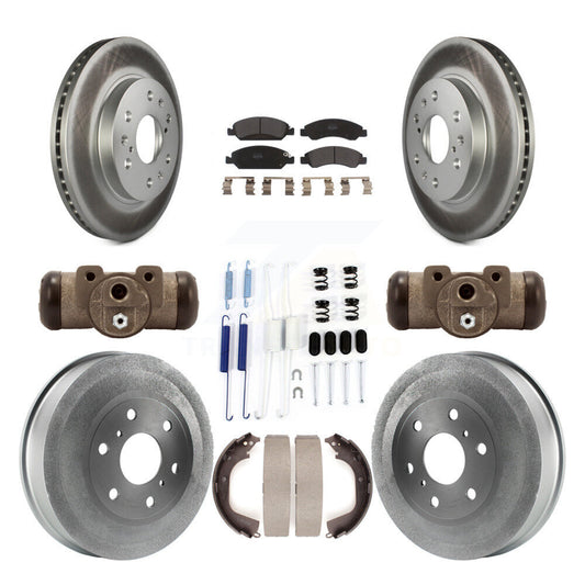 Coated Disc Rotors and Semi-Metallic Brake Pads Kit-KGF-101743 - Kit.bestparts.ca