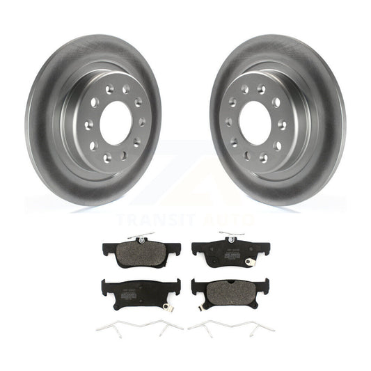 Coated Disc Rotors and Semi-Metallic Brake Pads Kit-KGF-101766 - Kit.bestparts.ca