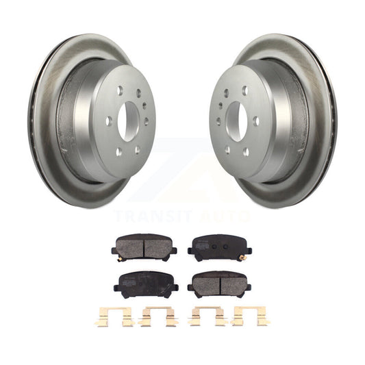Coated Disc Rotors and Semi-Metallic Brake Pads Kit-KGF-101767 - Kit.bestparts.ca