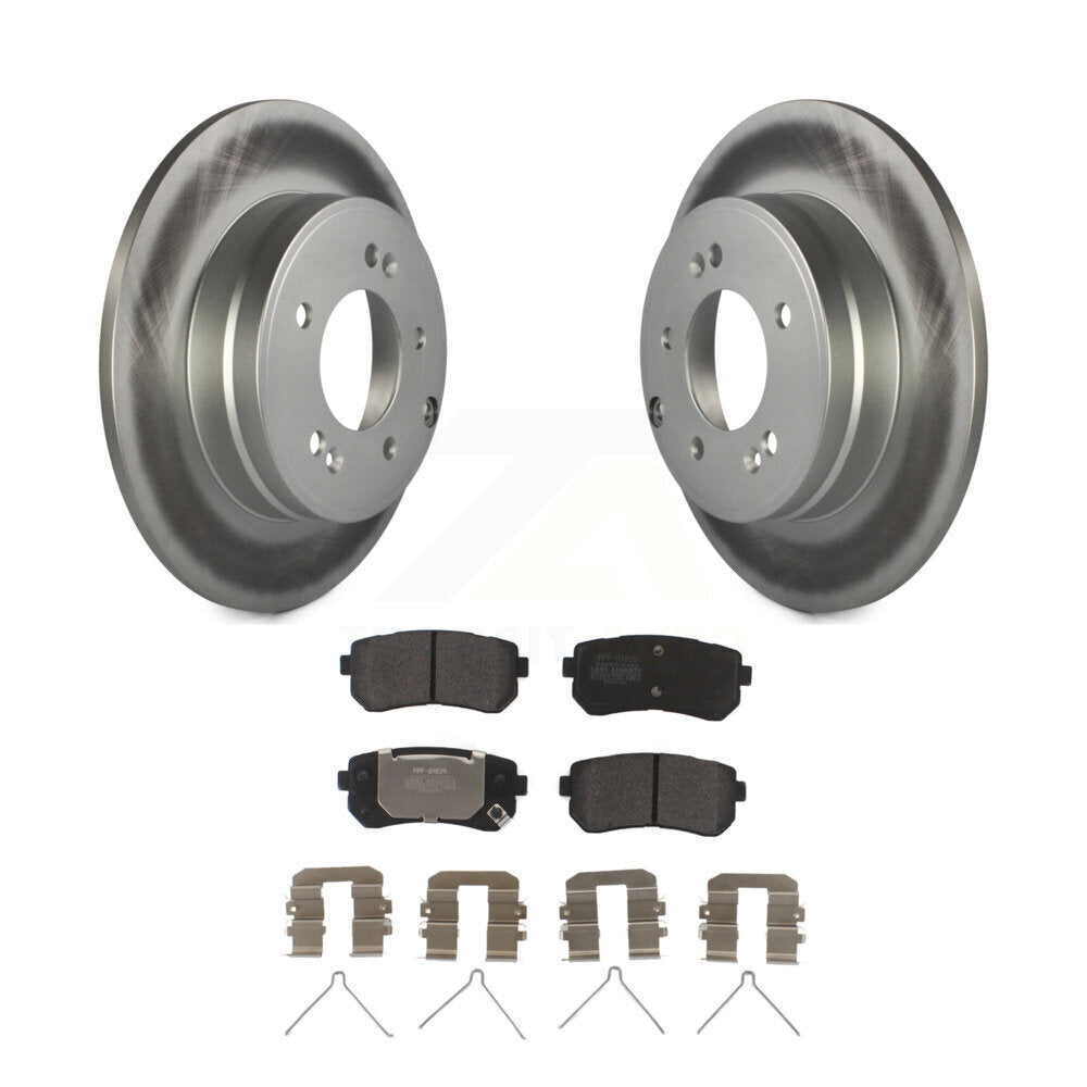 Coated Disc Rotors and Semi-Metallic Brake Pads Kit-KGF-101768 - Kit.bestparts.ca Kit.bestparts.ca