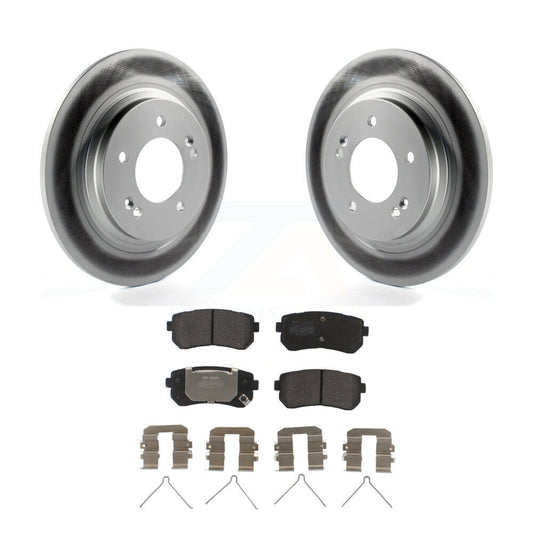 Coated Disc Rotors and Semi-Metallic Brake Pads Kit-KGF-101779 - Kit.bestparts.ca