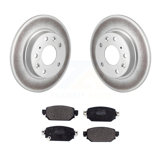 Coated Disc Rotors and Semi-Metallic Brake Pads Kit-KGF-101781 - Kit.bestparts.ca