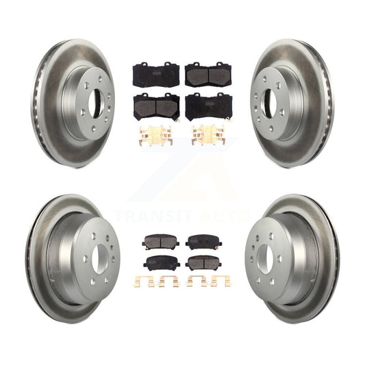 Disc Rotors and Semi-Metallic Brake Pads Kit-KGF-101786 - Kit.bestparts.ca