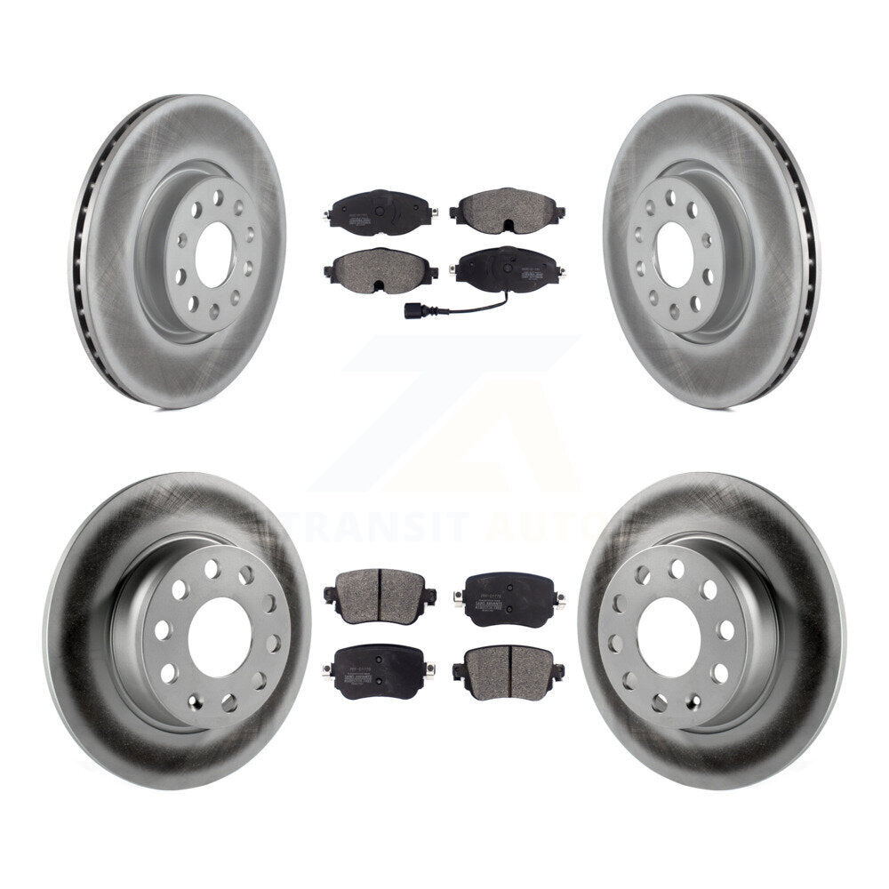Disc Rotors and Semi-Metallic Brake Pads Kit-KGF-101800 - Kit.bestparts.ca