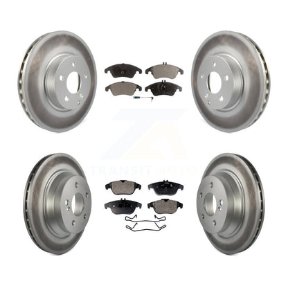 Disc Rotors and Semi-Metallic Brake Pads Kit-KGF-101808
