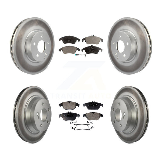 Disc Rotors and Semi-Metallic Brake Pads Kit-KGF-101808