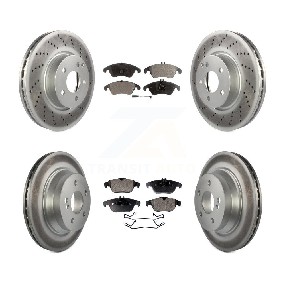 Disc Rotors and Semi-Metallic Brake Pads Kit-KGF-101809