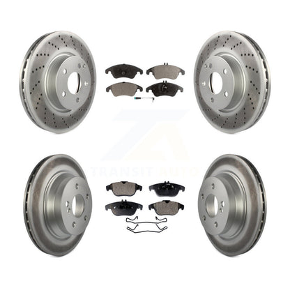Disc Rotors and Semi-Metallic Brake Pads Kit-KGF-101809