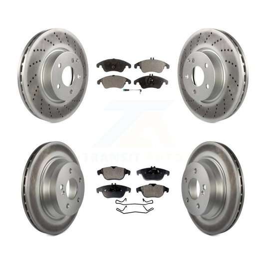 Disc Rotors and Semi-Metallic Brake Pads Kit-KGF-101809