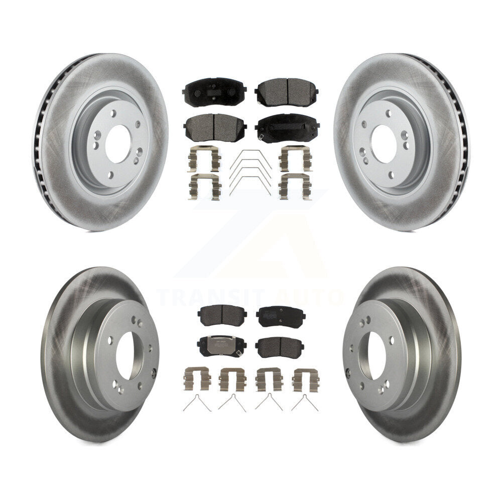 disc rotors and semi metallic brake pads-kgf-101811 - Kit.bestparts.ca