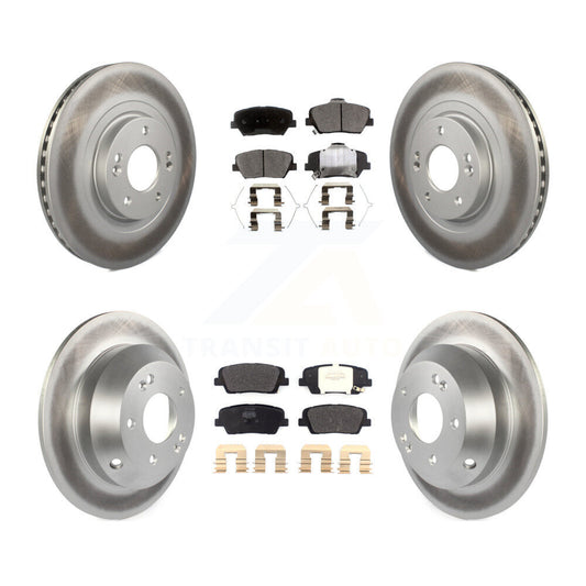 Disc Rotors and Semi-Metallic Brake Pads Kit-KGF-101812 - Kit.bestparts.ca