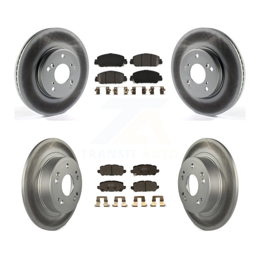Disc Rotors and Semi-Metallic Brake Pads Kit-KGF-101815 - Kit.bestparts.ca