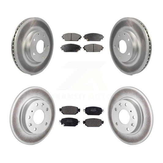 Disc Rotors and Semi-Metallic Brake Pads Kit-KGF-101816 - Kit.bestparts.ca
