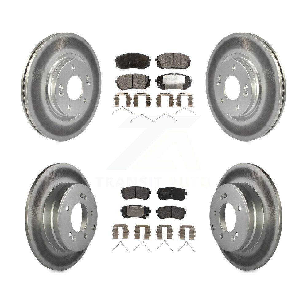 Disc Rotors and Semi-Metallic Brake Pads Kit-KGF-101818 - Kit.bestparts.ca