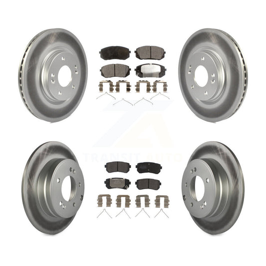 Disc Rotors and Semi-Metallic Brake Pads Kit-KGF-101818 - Kit.bestparts.ca