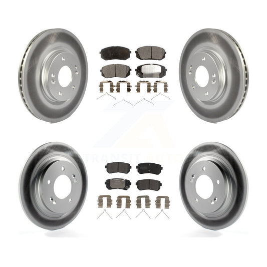 Disc Rotors and Semi-Metallic Brake Pads Kit-KGF-101819 - Kit.bestparts.ca